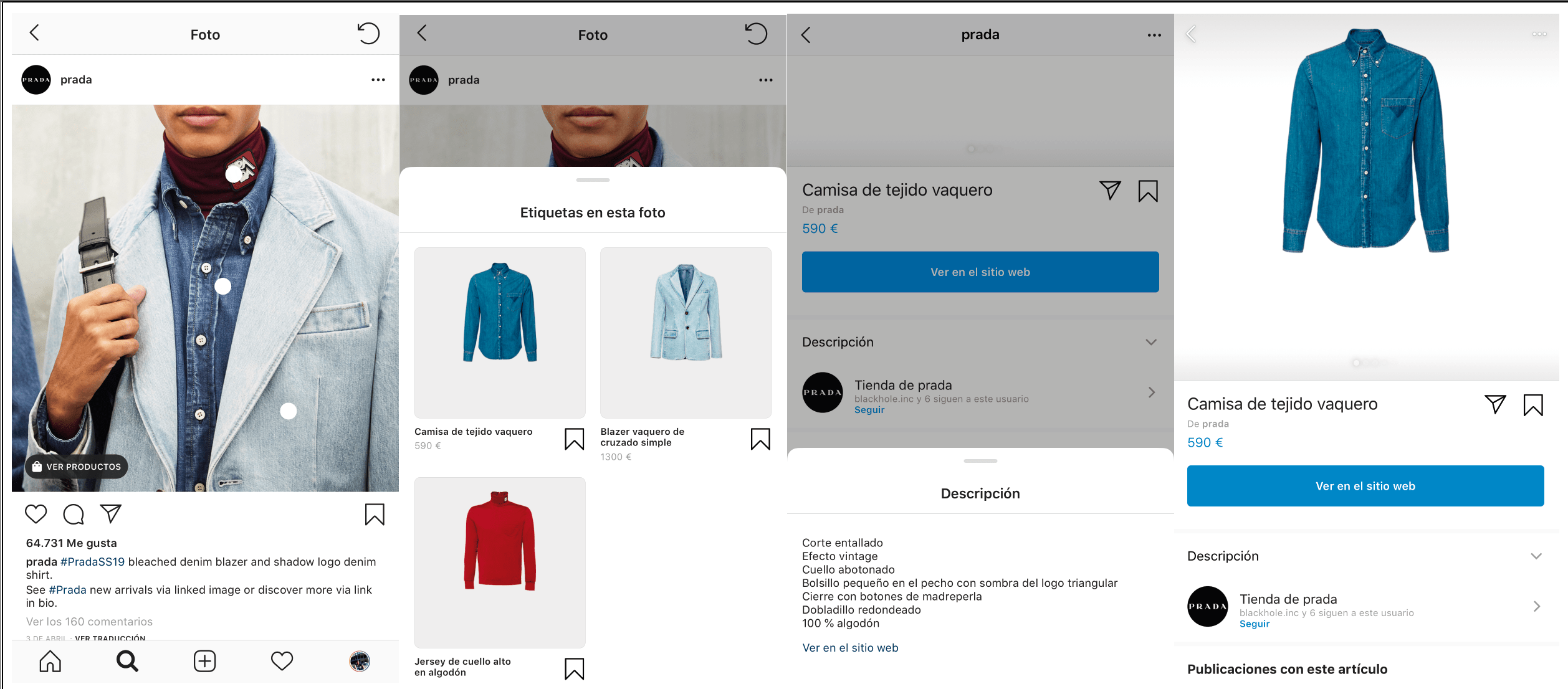 Instagram y el  comercio electrónico