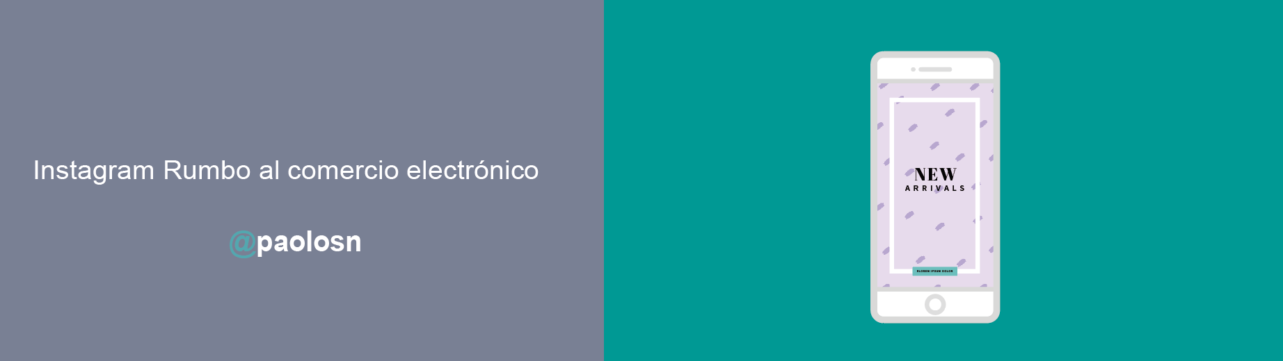 Instagram y el  comercio electrónico