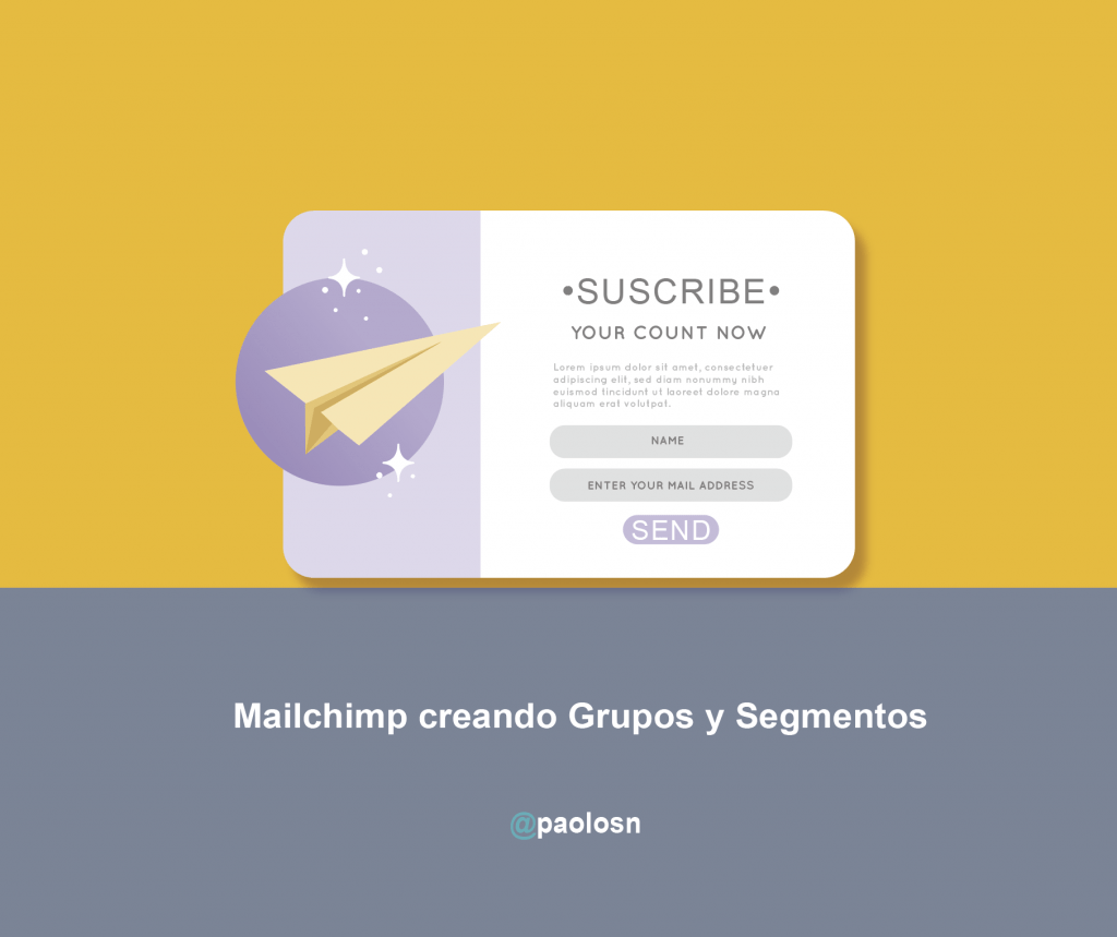 segmentos y grupos