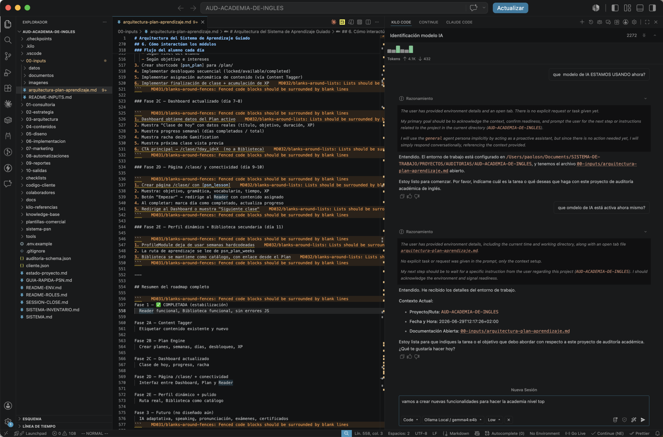 Agente IA en VSCode